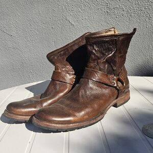 Men's Brown Leather Boots